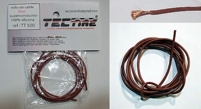 Cable silicona fino superconductor Tectime Ref.TT500 
