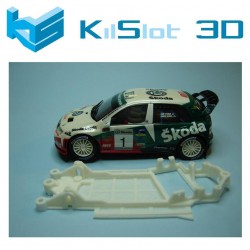 Chassis 3d Aw para Skoda Fabia WRC SCX