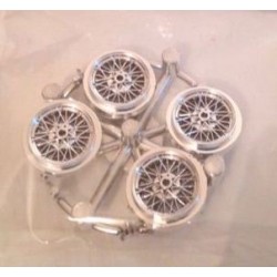 4 Jantes clássicas de 32 raios c/ 8 porcas borboleta