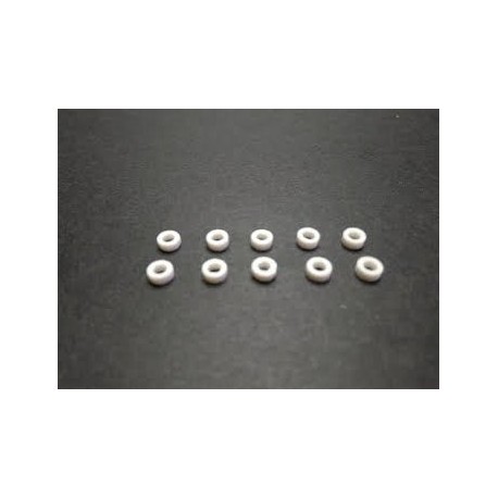 10 X Separadores 1 mm para eixo 3/32