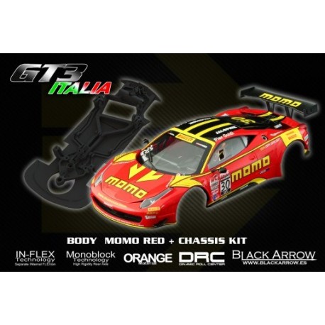 GT3 Itália Kit MOMO Vermelho