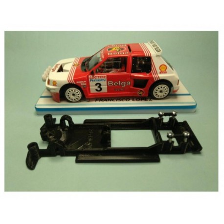 Chassis linear Peugeot 205 T 16 Spirit preto