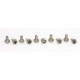 Phillips screws for engine mounting M2X4 (X10)
