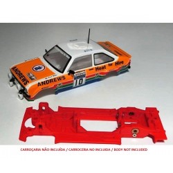 Complete Escort MKII linear chassis compatible with SCX body