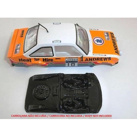 Cockpit lexan rally Escort MKII compatible SCX