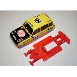 Complete Renault 4 em inline chassis (Comp. SCX)