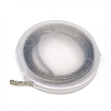 Trança em prata super fléxivel (1m) + Dispensador