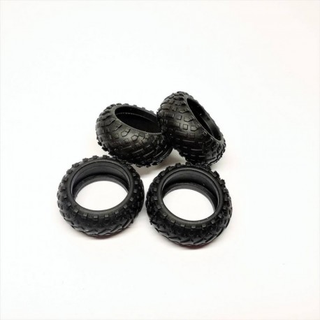 4X Pneu Oval 21x9mm Shore 30