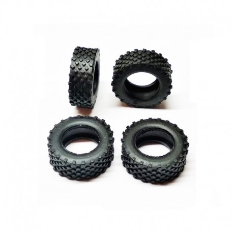 4X Pneus Raid Poker 21X28mm Shore 35