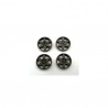 Tampas de roda Type Subaru 15,8mm Antracite (Comp. Scaleauto)