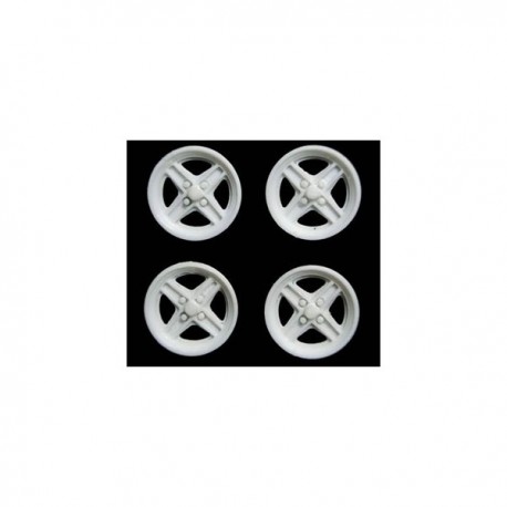 Tampa de rodas Type 131 15,9mm branco (Comp. Sloting Plus)