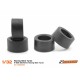 Pneu A-S25 20x10mm Racing Slick (Shore 25) para jante de 15,8 a 17mm