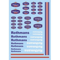 Decalques 1/32 Mitoos ROTHMANS