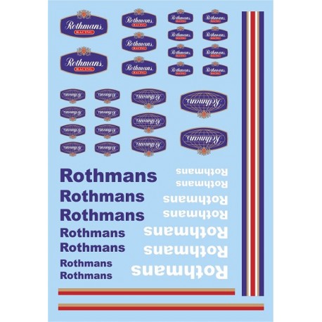 Mitoos Waterdecal ROTHMANS