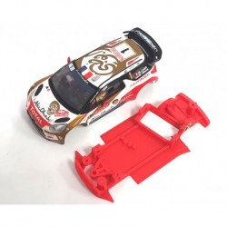 Chassis DS3 AW EVO rallI compatível Scalextric