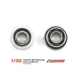 Ceramic ball bearing 4.75mm x 3/32" Flanged