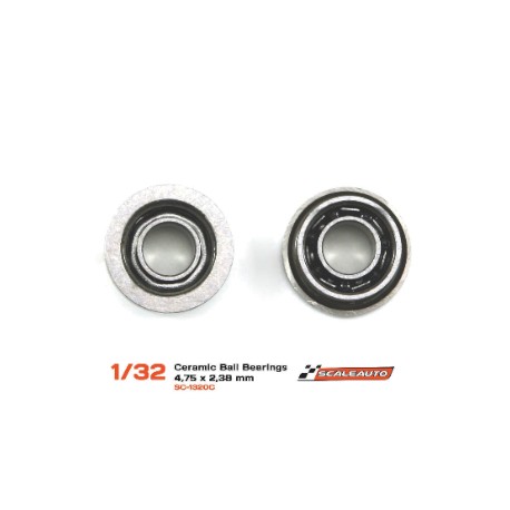 Rolamento Cerámico 4.75×3/32 com Pestana Aberto