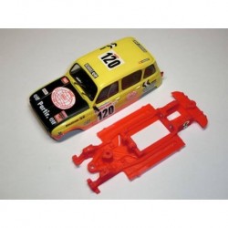 Chassis Renault 4 Block Lineal EVO compatível Scalextric
