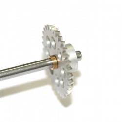 Coroa Z31 x 17 Ø Engrenagem angular de ALUMÍNIO -STANDARD INVERTIDA-