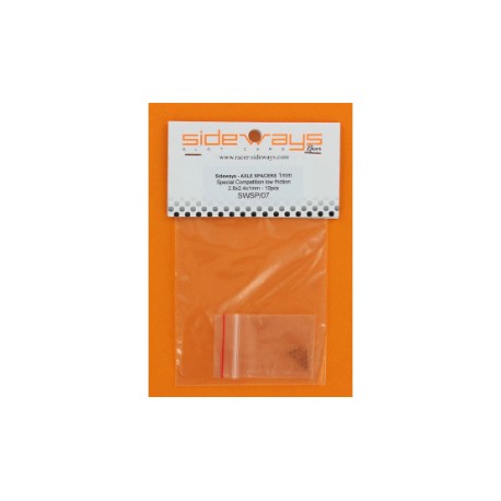 Espaçadores eixo 2.38mm de 1mm - Low Friction -