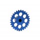 Corona Z28 x 16,8 Ø engranaje recto AZUL