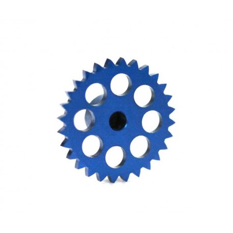 Corona Z28 x 16,8 Ø engranaje recto AZUL