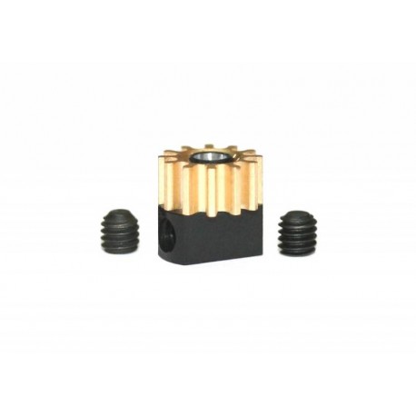 REMOVABLE PINION Z12 X 6.5 MM. MOD.0.5 BRASS
