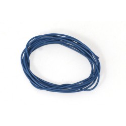 Cable 0,9 mm azul siliconado 1m