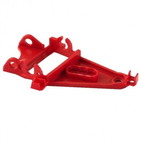 Triangular AW Motor Mount High Gear Ratio ExHard Red