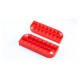 3DP Box for ø15-16mm 1/32 Anglewinder Crowns. (For 16 units). Printed in Red Color.