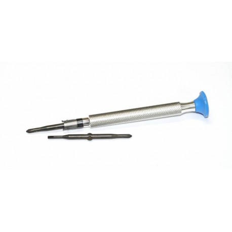 BLUE double tip screwdriver