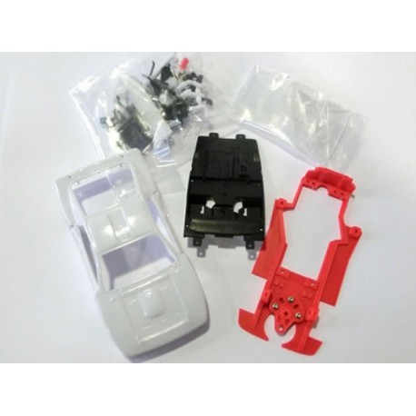 Chassis Hybrid + carroceria ninco 037 MUSTANG