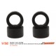Rubber Tire A-S25 (Shore 25) 20x10.5mm Racing Slick for Rims from 15.8 to 17mm.