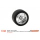 Neum. Goma A-S25 (Shore 25) 19x10,5mm Racing Slick para Llantas de 15,8 a 17mm.