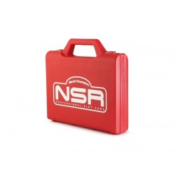 Mala média NSR 24x18x4,5 cm, Vermelha