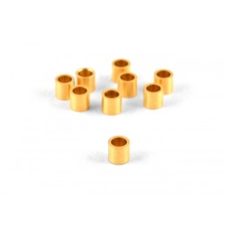 Brass Axle Spacers 3/32 3mm (10x)