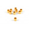 Brass Axle Spacers 3/32 3mm (10x)