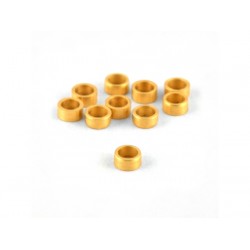 Brass Axle Spacers 3/32 1.5mm (10X)