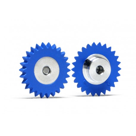 coroa 26 dentes, parafuso sextavado M2, plástico, Ø16mm