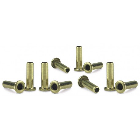 Brassterminals ø1,5 L4mm (10x)