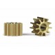 Brass pinions 11 teeth Ø5.5mm (2x)