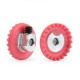 3/32 PLASTIC GEAR WITH ALUMINUM HUB - 23 TEETH