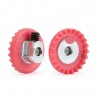 3/32 PLASTIC GEAR WITH ALUMINUM HUB - 23 TEETH