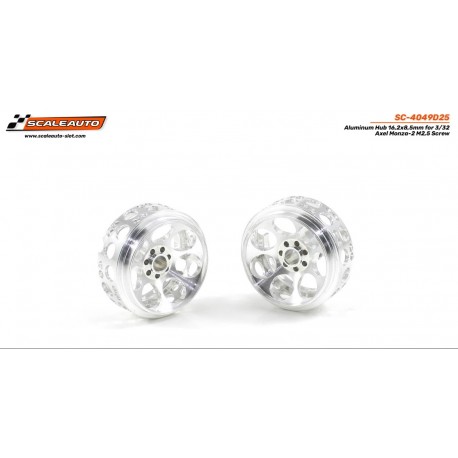 Jante aluminio 16.2x8.5mm. Monza