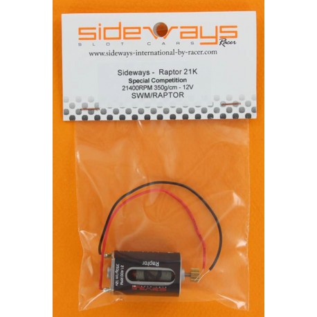 Motor Raptor 21.000 Rpm 350 gr/cm 12v. Grande Caixa Aberta. MPM 14 gr. (8 gr. MUM)