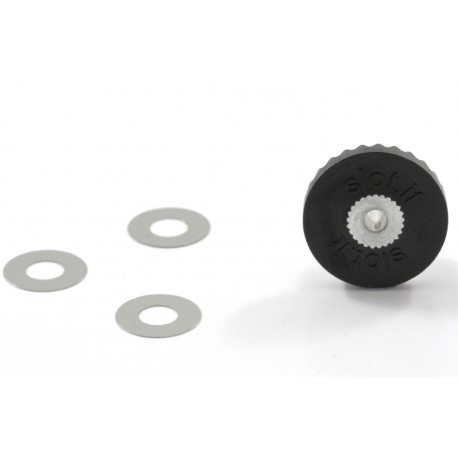 Crown 27d. In-Line Modular for 2.38mm Axles. Allen screw M2.