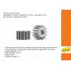 Pinion 13d. diameter 7mm. Ergal