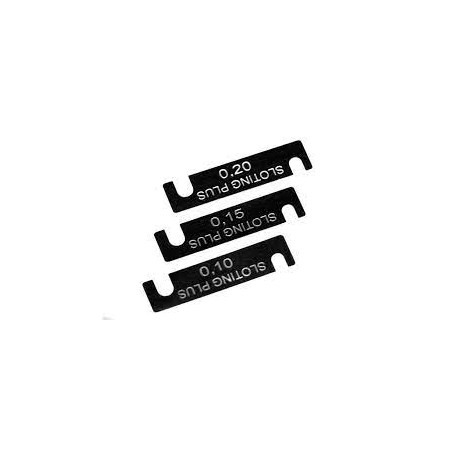 GAUGES FOR AXLES 1/32 AND 1/24 0.10 - 0.15 - 0.20MM