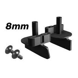 GUIA SC- 3DP RACING CON TORNILLO 24.3X8 DIAM3.5MM