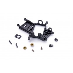 Anglewinder 0.0mm Evo6 Carbon Fiber Motor Support for Ball Bearings (CH105 not included).